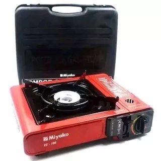 MIYAKO kompor gas portable CC 100 - gas cooker mini travel CC100 Kompor Shabu Shabu Yakiniku Grill Free Koper