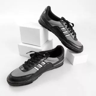 Sepatu Kodachi 8116 Grey Double Black Abu-Abu Sneakers Unisex Olahraga