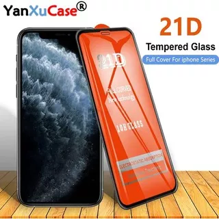 Tempered Glass iPhone 6 6s 7 8 Plus X Xr Xs Max 11 Pro Max 21D 11D 9D 5D 4D 3D Antigores Full Screen