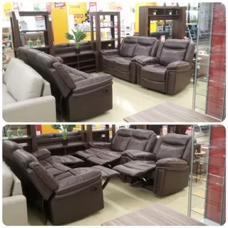 Sofa Set Lancaster Sofa Recliner Sofa Tamu kursi Sofa Tamu Kursi Tamu Sofa ruang tamu sofa ruang tv sofa santai sofa 3+2+1 seater kursi ruang tamu kursi ruang tv