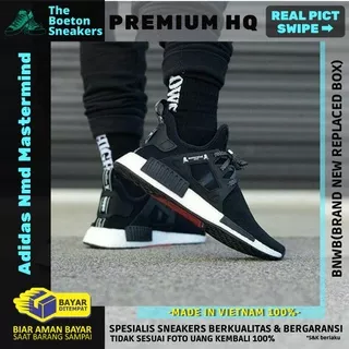 Adidas NMD Mastermind Original Sepatu Sneakers Wanita Tanpa Tali Sneaker Pria Premium BNIB Murah