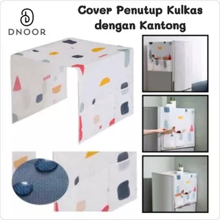 Taplak Kulkas / Refrigerator Cover Penutup Atas Kulkas Kantong Pouch Alas Mesin Cuci Taplak Meja