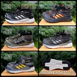 SEPATU OUTDOOR ADIDAS TERREX BOOST  SEPATU TRACKING ADIDAS PRIA  SEPATU HIKING PRIA