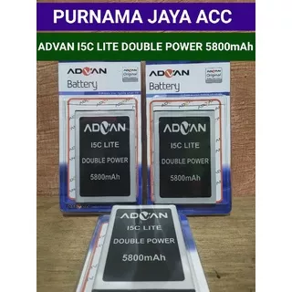 Baterai Battery ADVAN I5C LITE Double Power 5800mAh