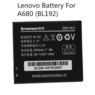 Baterai Lenovo A590 / A680 / A388T / A529 / A750 / A300 BL192 Original 100%
