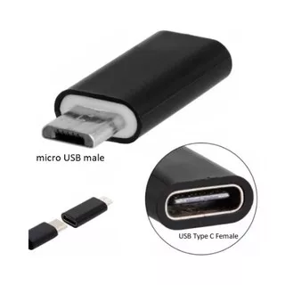 Micro USB To USB Type C Micro USB Male To USB Type C Female