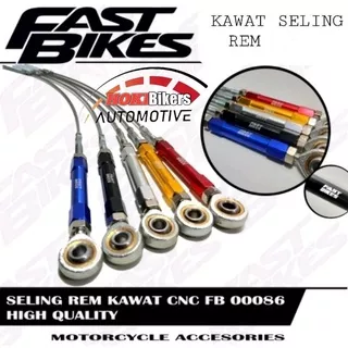 Seling Rem fastbikes tali kawat seling rem underbone underbon tromol kawat seling rem belakang FASTBIKES-SELING SLING TALI REM BELAKANG NON DISC/TROMOL UNIVERSAL KAWAT REM NINJA 150R/RR/R/2T/2TAK