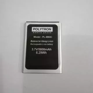 Batre batere batery  Polytron Rocket R2 R2406 Rocket R3 R2407 PL 6M4C PL604  Original Oem