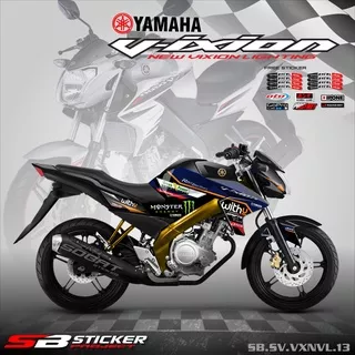 STRIPING VIXION NVL 2013-2015 - STRIPING HOLOGRAM YAMAHA VIXION NVL 2013-2015 MONSTER