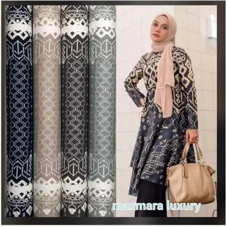 kain maxmara lux, bahan maxmara lux, kain satin premium