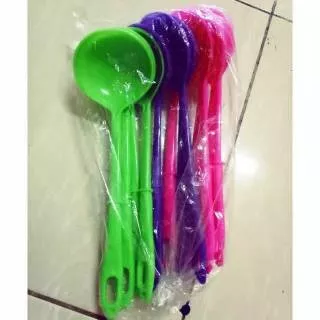 IRUS SAYUR PLASTIK SENDOK SAYUR KECIL PLASTIK