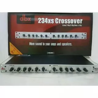 Crossover Aktif dbx 234xs 4-way or stereo 2-way silver