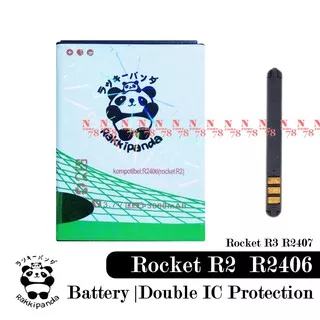 Baterai Polytron Rocket R2 R2406 PL6M4C R2407 PL604 Rocket R3 Double IC Protection