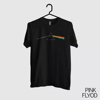 Kaos Pink Floyd - Triangle Logo