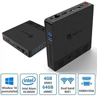 Mini PC Beelink T4 PRO Intel 4/64GB X5 Z8500 Windows 10 VGA HDMI 4K WIFI