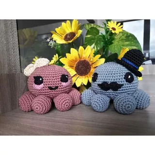 Boneka Octopus Rajut | Octopus Amigurumi | Crochet Octopus | Boneka Gurita