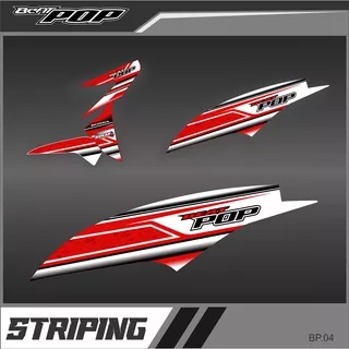 STRIPING VARIASI BEAT POP CUSTOM RACING  SANGAT COCOK UNTUK MENAMBAH STYLE MOTOR ANDA JADI KEREN