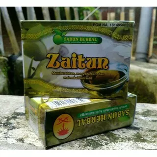 Sabun Zaitun Al Ghuroba BPOM | Sabun Herbal Zaitun Pembersih Flek Hitam ( Izin POM )