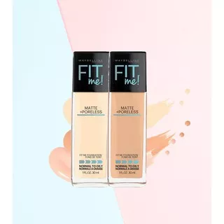 PROMO!!! [ORIGINAL]Maybelline FIT Me Foundation Matte + Poreless