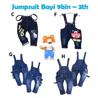 Jumpsuit Overall Celana Jeans Anak Bayi