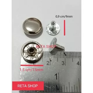 PAKU KELING/PAKU CETANG/RIVET UK 15 mm/1,5 cm isi 100 psg