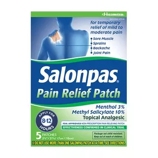 Hisamitsu Salonpas Pain Relief Patch 5s KOYO SALONPAS Pereda Nyeri Otot