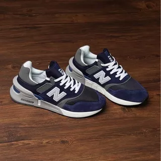 Sepatu New Balance 997S Navy Silver BNIB || Free Paper Bag