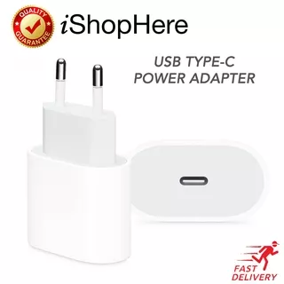 Charger USB Type C Adaptor Adapter Batok Untuk iPhone iPad iPod Original Apple