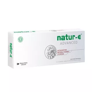 Natur E Advanced 16 Softgel Astaxanthin Natural Vitamin E Lycopene NATURE NATURE NATUR E ADVANCE