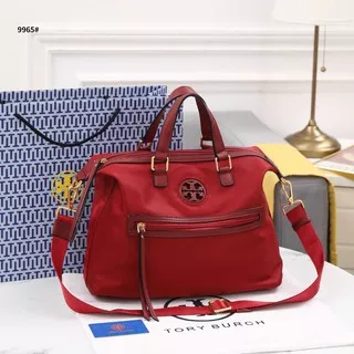 Tory Burch Nylon Slouchy Sathchel Bag #9965 55