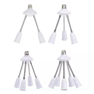 Adapter Konverter Holder Lampu Led E27 Multi Konversi Adjustable