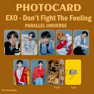 PC-0526, Photocard EXO Don`t Fight the Feeling - Parallel Universe 2 sisi