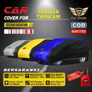 Bodi Cover Mobil Sedan COROLLA TWINCAM / Sarung Tutup Mantel Mobil COROLA / Selimut Penutup Outdoor