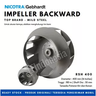 Impeller Backward NICOTRA RSH 400 CW/ CCW