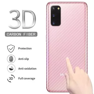 Garskin Samsung Galaxy A03 / A03 Core / M52 5G / A51 / A11 /  M11 / A31 / A32 / A52 / M22 / A72 / A22 4G / A22 5G / M32 / A03s / A52s 5G garskin back cover handphone Skin Carbon