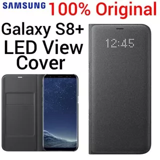 Original Samsung Galaxy S8+ S8 Plus LED View Cover Flip Case Casing Lipat Buku
