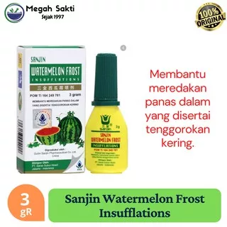 Sanjin Watermelon Frost (Semprot) - Obat Sariawan & Sakit Tenggorokan
