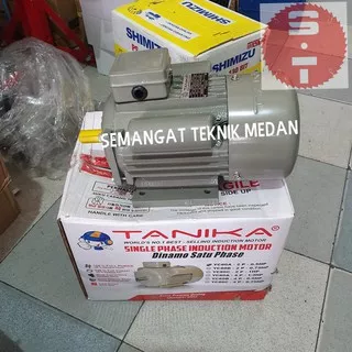 DINAMO ELEKTROMOTOR LISTRIK 0.5HP PUTARAN CEPAT 1 PHASE TEMBAGA TANIKA