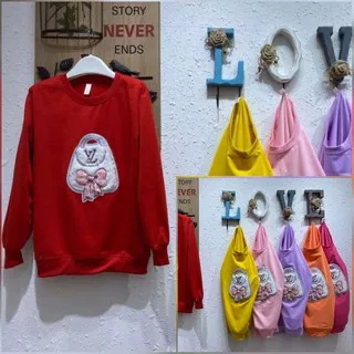 Sweater Usap Anak 5-12 Tahun/Sweater Anak Perempuan Import/Kaos Anak Perempuan Import/Atasan Anak