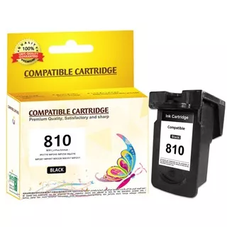 Catridge Tinta Canon PG810 Black New Cartridge PG 810 Katrid PG-810 Hitam Printer IP2770 MP258 MP287