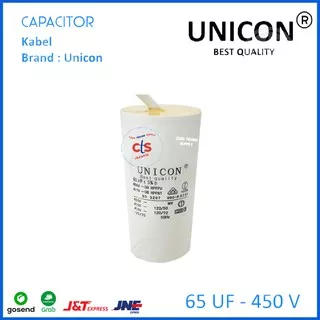 65 uf - 450V Kapasitor (Capacitor) Kabel (Spare Part Pompa Air)