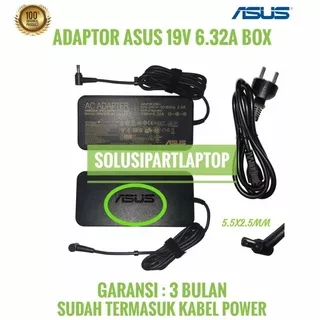 ADAPTOR ASUS GL552 G551 G501 GL752 GL771 N56 19V 6.32A 5.5*2.5MM BOX ORIGINAL
