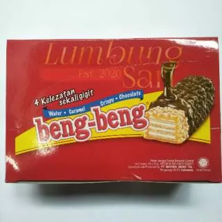 Beng Beng Wafer karamel 1 box isi 20 pcs