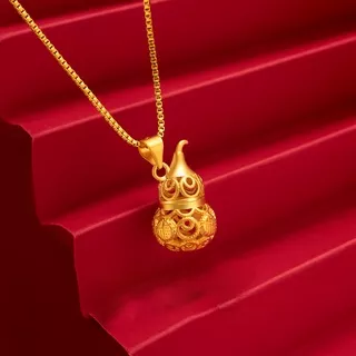 kalung emas 375 kalung rantai emas liontin wanita fashion aksesoris perhiasan wanita necklace pendant