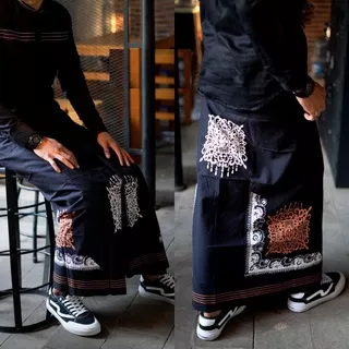 sarung batik pria kang santri ukuran dewasa model pintu aceh bahan kain katun prima halus adem murah motif terbaru best seller