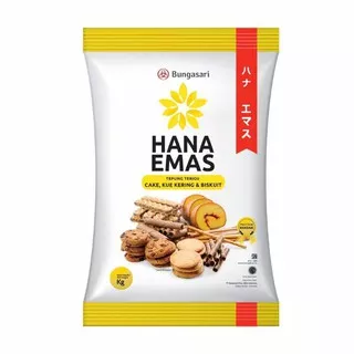 TEPUNG TERIGU HANA EMAS BUNGASARI 1000gr / 1kg