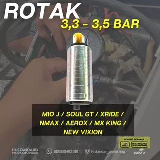 ROTAK FUEL PUMP / DINAMO 3,5 BAR MIO J NMAX X RIDE AEROX MX KING