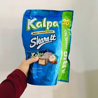 KALPA SHARE IT ISI 30 WAFER COKLAT MAKANAN RINGAN KALPA COKELAT BENG-BENG 30GR CEMILAN MURAH