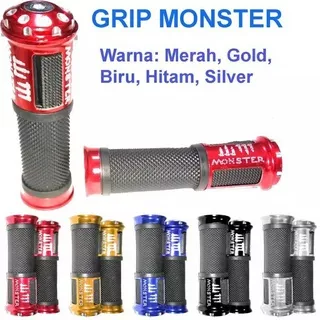 Handgrip Hanfat Monster Pendek, grip monster cocok untuk semua motor