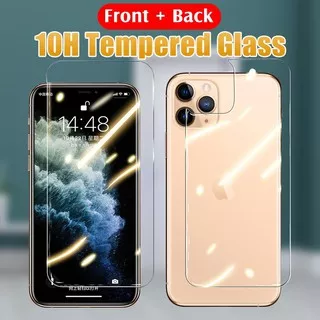 Film Pelindung Layar Tempered Glass 9H untuk iPhone 6 / 6S / 7 / 8 / X / X